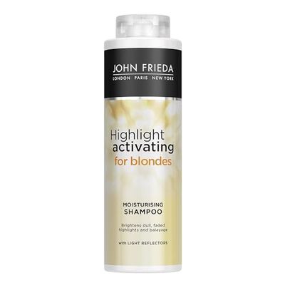 John Frieda Sheer Blonde Highlight Activating Moisturising Shampoo for Blonde Hair 500 ml
