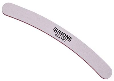 Sunone 14811 Banan File 80/100 - Confezione da 10 pezzi, colore: Bianco