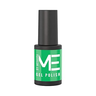 Me by Mesauda Halvpermanent nagellack, grön – 251 Thrill Me - Finish Glossy - Easy On - Easy Off Technology - Vegan och Cruelty Free - 4,5 ml