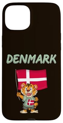 Danish Fans/Denmark Tiger Case for iPhone 15 Plus