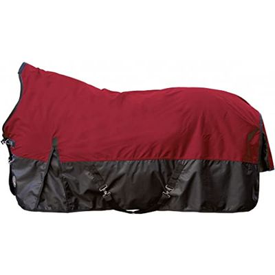 HKM Halifax 3091 Couverture pour Cheval Rouge/Noir 145