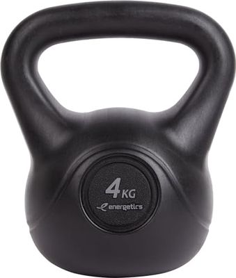 ENERGETICS Placas de entrenamiento con pesas rusas con mancuernas, color negro/gris oscuro, talla única