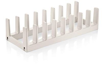 Tescoma Soporte para Tapas FlexiSPACE, Plástico, Blanco Roto