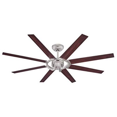 Westinghouse Lighting Stoneford 7217340 Plafondventilator, 172 cm, nikkelglans, gelijkstroommotor, inclusief afstandsbediening