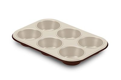 Guardini Muffins, de nieuwe Chocovormige bakvorm, staal, bruin