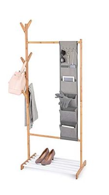 PLASTICOS JOBGAR Clothes Rack, Bamboo, Bambù, 65x38x167 cm