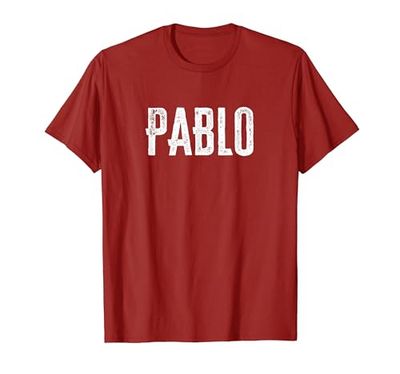 Pablo Personalized Name Retro Pablo Birthday Quote T-Shirt