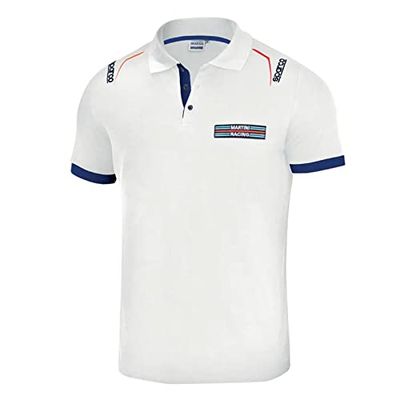 Sparco Martini Racing Polo Unisex Dorosły 42/50 EU, Wielobarwny, 42/50 EU