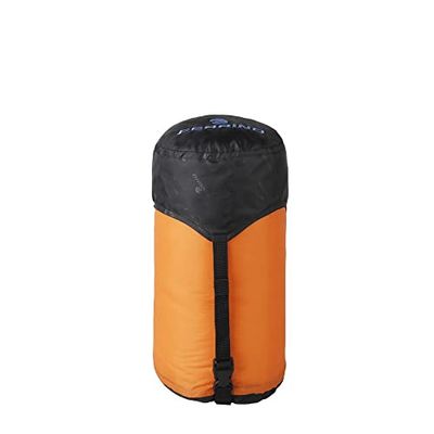 Ferrino Sacca A Compressione Sac de Couchage Adulte Unisexe, Orange, 25 x 60 cm