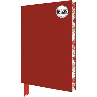 Red Blank Artisan Notebook (Flame Tree Journals) (Blank Artisan Notebooks)