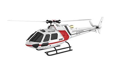 Amewi AS350 RC helikopter RtF 700, rood/wit