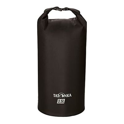 Tatonka WP Stuffbag Light 3,5L - Lichte, waterdichte pakzak met rolsluiting en 3,5 liter volume (zwart), zwart, 3,5 Liter, Ultralichte en waterdichte draagzak met rolsluiting