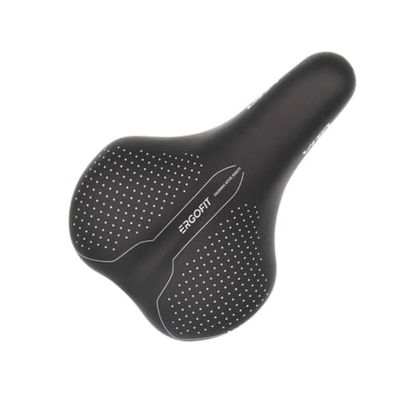MVTEK Sella bici ErgoFit. Sedile bici per donna. Sella bicicletta massimo comfort con imbottitura ProZone. Sella bici ammortizzata 180x245mm. Sellino ergonomico City bike donna 350g. Bici accessori.