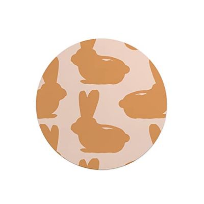 Questo Casa, Round Digital Printed Mouse Pad, Non-Slip Base, for Office and Home, Diameter:22cm