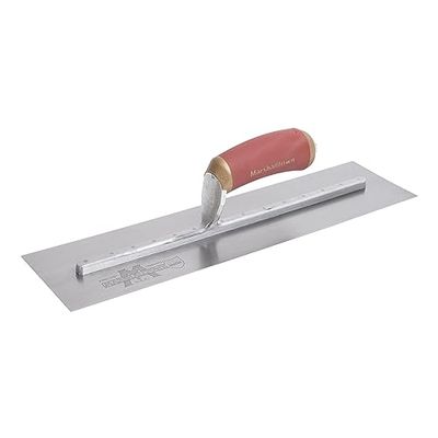 Marshalltown PB145D Truelle de plâtrier préportée 14 pouces, argent, 350 x 125 mm (14 x 5 pouces)