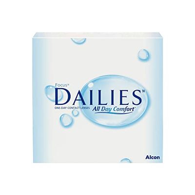 Alcon Dailies All Day Comfort Lenti A Contatto Giornaliere, 90 Lenti, BC 8.6 mm, DIA 13.8 mm, +2,25 Diopt