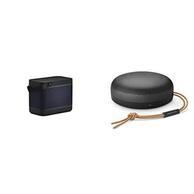 Bang & Olufsen Beolit 20, Potente Cassa Bluetooth Portatile con Caricatore Wireless Integrato, Nero & Beosound A1, 2a Generazione, Cassa Bluetooth Portatile e Impermeabile con tre Microfoni