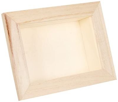 Artemio Vitrine, Bois, Beige, 12 x 4 x 18 cm VIVT0812