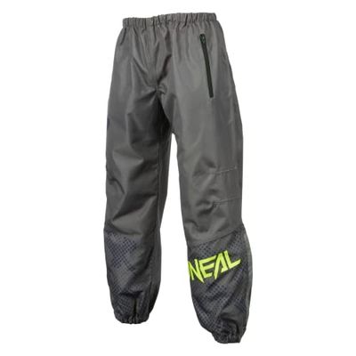 O'NEAL Pantalon Pluie Shore V.22, Gris/Jaune Fluo, Taille, 31-35 Mixte