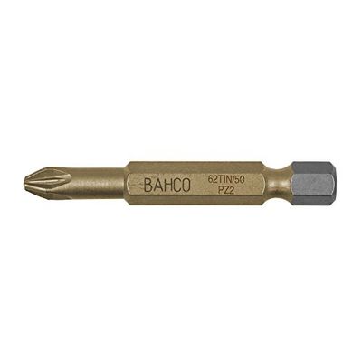 Bahco 62TIN/50PZ2 - Embout Vis Pz2 1/4 50Mm