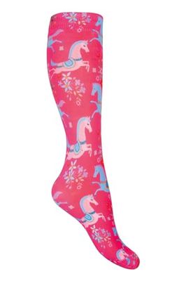 HKM Unisex ponny Dream strumpor, Mörkblå, 26-30 EU