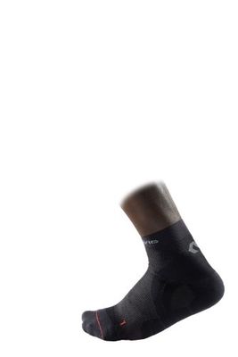McDavid 8835 Low-Cut Team Socks, Black, 6