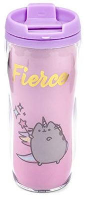 Pusheen 1002083 Gobelet, Rose, Taille Unique