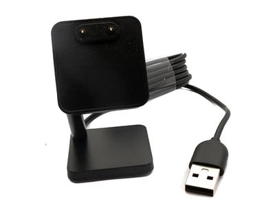 System-S USB 2.0 kabel 91 cm laadstation voor Huawei Band Fit Watch Smartwatch in zwart