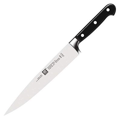 ZWILLING Faca para carne, comprimento da lâmina: 20 cm, lâmina grande, cabo especial de aço inoxidável/plástico, profissional S
