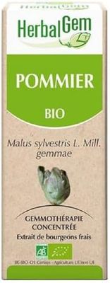Herbalgem - Pommier - Bio - Concentré de Bourgeons Frais - 30 ml
