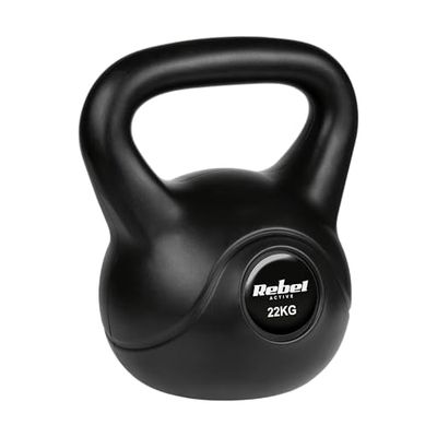 Rebel Kettlebell Bituminoso PVC RBA-2321 22 kg