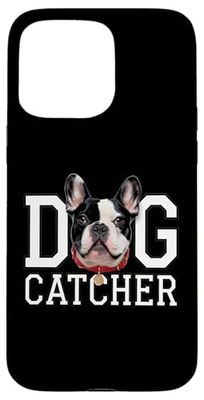 Cane Catcher Bulldog francese Custodia per iPhone 15 Pro Max