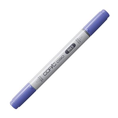 Copic Ciao färgad markörpenna – (B-63) ljus hortensia, för konst och hantverk, färgning, grafik, överstrykningspennor, design, anime, professionella och nybörjare, konsttillbehör och målarböcker