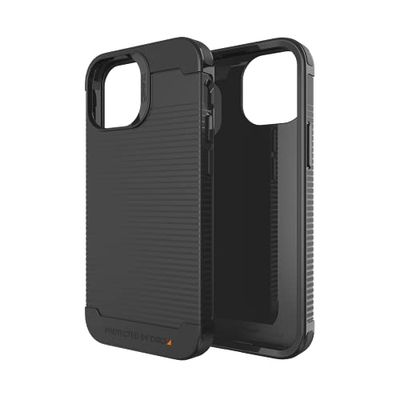 ZAGG Gear 4 Havana D30 Custodia protettiva compatibile con iPhone 14, sottile, antiurto, ricarica wireless, (nero)