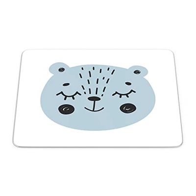 Bonamaison, Rectangle Pop Art Digital Printed Mouse Pad, Non-Slip Base, for Office and Home, Size: 22 x 18 cm
