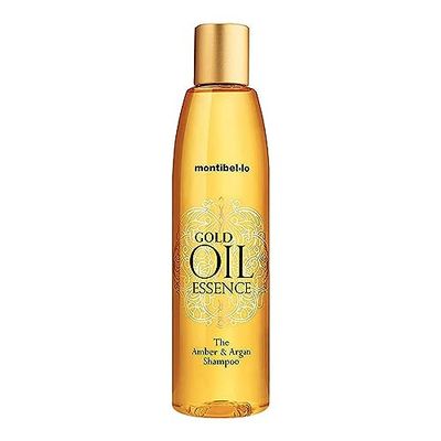 Montibel-Lo Gold Oil Essence Amber e Argan, champô, 250 ml