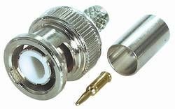 MANAX® BNC-stekker krimpversie voor kabel RG 59 U - Ø 6,0 mm - 10 stuks