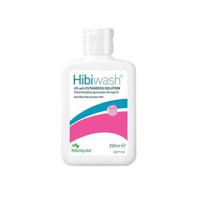 Hibiwash Full Body Antimicrobial Wash for Pre-And-Post Operative Care, 250Ml