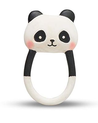 Lanco 8424678904194 Kori de Panda bijtring; 100% natuurlijk rubber, wit, 200 g