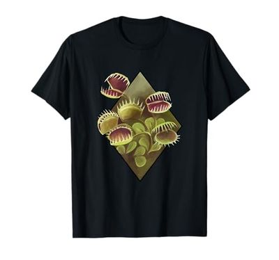 Carnivorous Plants Venus Flytrap Watercolour Botanical Plants T-Shirt