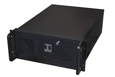 CHASSIS PER SERVER INSTALLAZIONE 19" 4 UNITA' CON 3 ALLOGGIAMENTI 5,25" + 6 DA 3,5" NERO