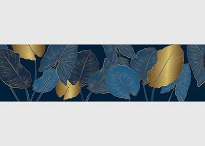 AG Design Sheets Self-Adhesive Border, Kitchen, Living Room, Wall Stickers, Multicoloured 500 x 13.8 cm | AWB 8298