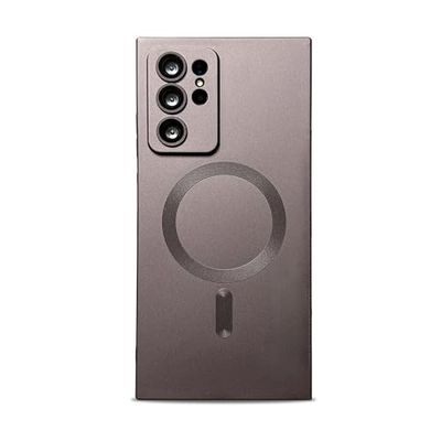 phylla Funda para teléfono Samsung Galaxy Note 20 Ultra [Compatible con MagSafe] [Protección Completa de la cámara] Cubierta magnética de Lujo de Color sólido de Silicona Suave para Note 20 Ultra 5g
