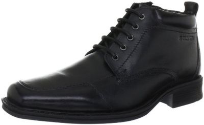 s.Oliver Selection 5-5-16222-29 - Botas de Cuero para Hombre, Color Negro, Talla 44