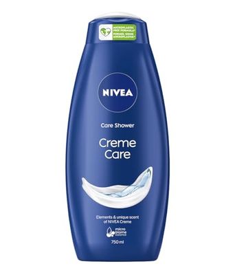 NIVEA Creme Care, Gel doccia per il corpo, 750 ml