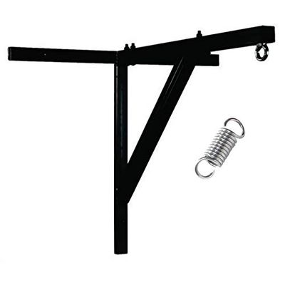 Vert Fitness Punching Bag Jeu de Supports Support Mural avec Ressort