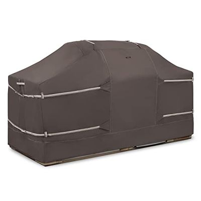Classic Accessories Ravenna Housse de Protection imperméable pour Barbecue avec tête de Gril Centrale 218,4 cm