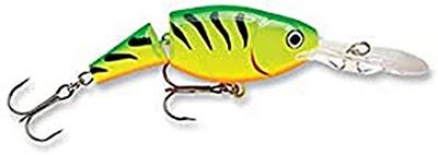 RAPALA Jointed Shad Rap-Material Cuerpo Ligero y Resistente-Señuelo Pesca de Agua Dulce, Unisex-Adult, Firetiger, 9cm/25g