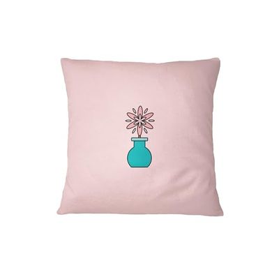 Bona Basics, Fodera decorativa per cuscino, decorazione domestica per divano, caffetteria, Dimensioni: 45X45 cm, colore: rosa chiaro