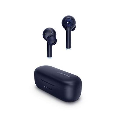 Energy Sistem Earphones Style 7 Auriculares inalambricos True Wireless Navy (True Wireless Stereo, Sensor Proximidad, Carga Inalámbrica) Negro